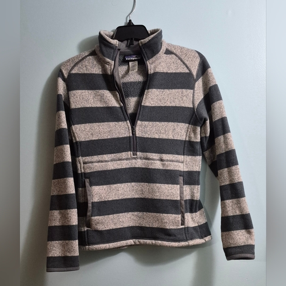 Patagonia Jackets & Blazers - Striped Quarter-Zip Pullover